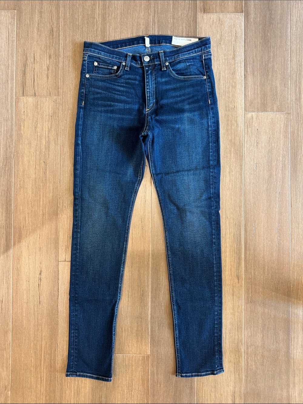 rag & bone High Rise Skinny Jeans in Woodford